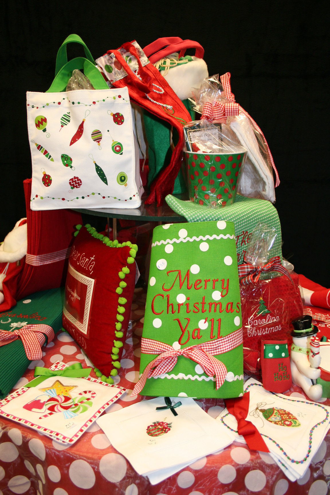 Holiday market gifts
